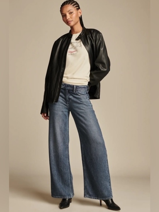 Lucky Brand Denim - Women’s Lucky Brand Jeans Palazzo New Wide Leg 14 / 32 Denim pants NWT